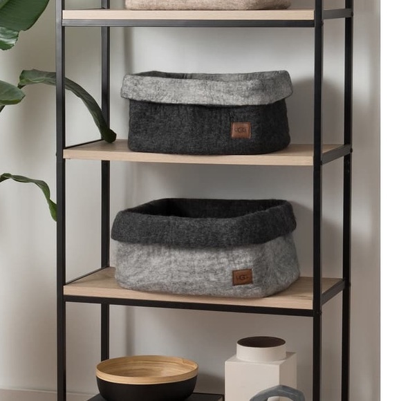 NWT Ugg Jade 100% Wool Storage Tote Basket XL - Picture 2 of 5